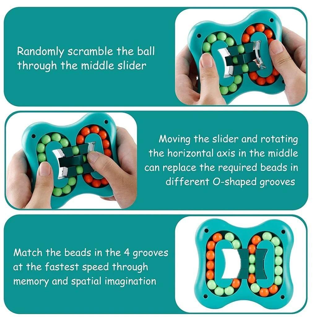 Kids Rotating Magic Bean Cube